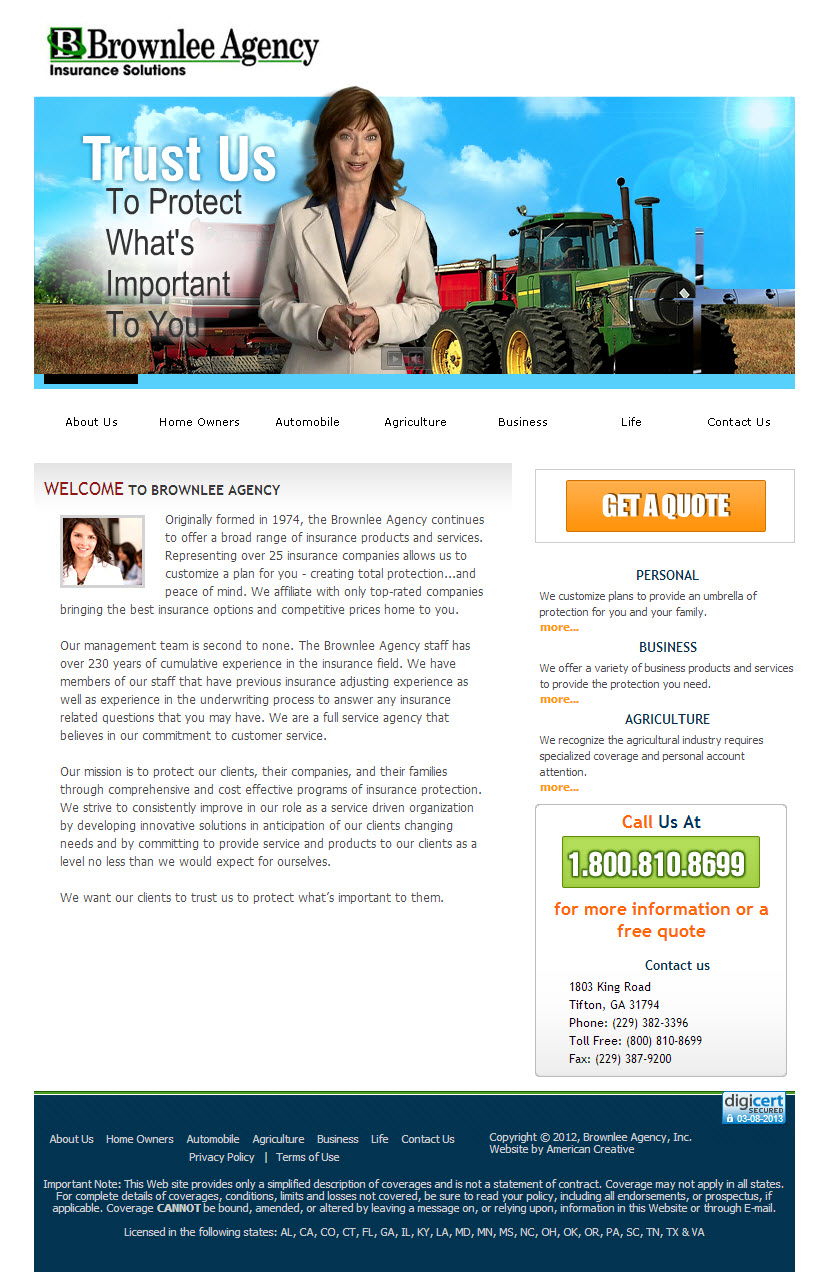 sites by American Creative